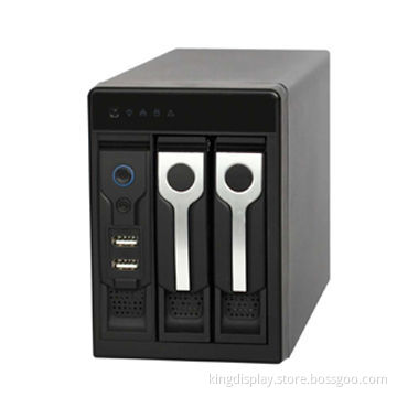 ONVIF 8 Channels 2HDD Vertical NVR H.264 with 4 Ports PoE 2 SATA HDDs